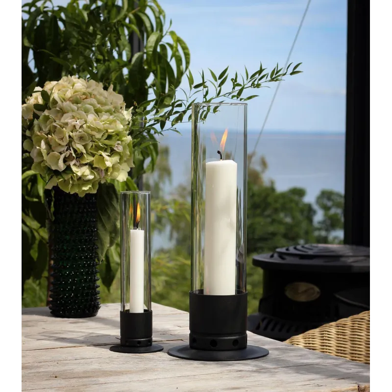 Photophore Kattvik® Noir Mat | Maison du bougeoir