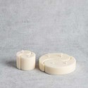 Pack bougies Yin-Yang naturelles 