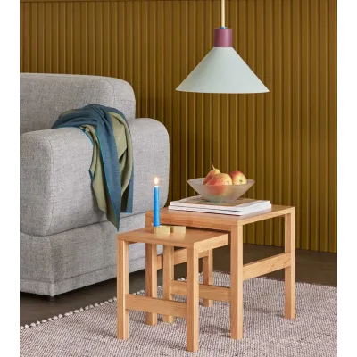 Bougeoir design en laiton